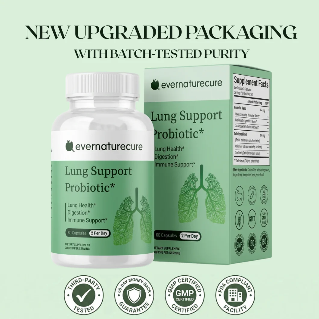 EverNatureCure Lung Support Probiotics