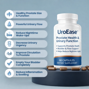 UroEase Prostate Health & Urinary Function Supplement