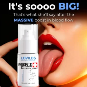 LOVILDS™Vitality Spray For Men Powerful Erections in Just 3 Minutes