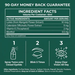 VisionPure Lutein Eye Spray