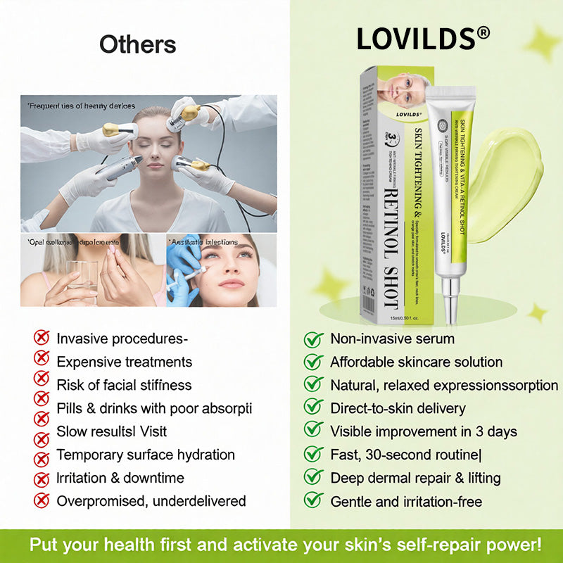 LOVILDS® Skin Tightening & Vita-A Retinol Retinol shot Anti-Wrinkle Firming Tightening cream