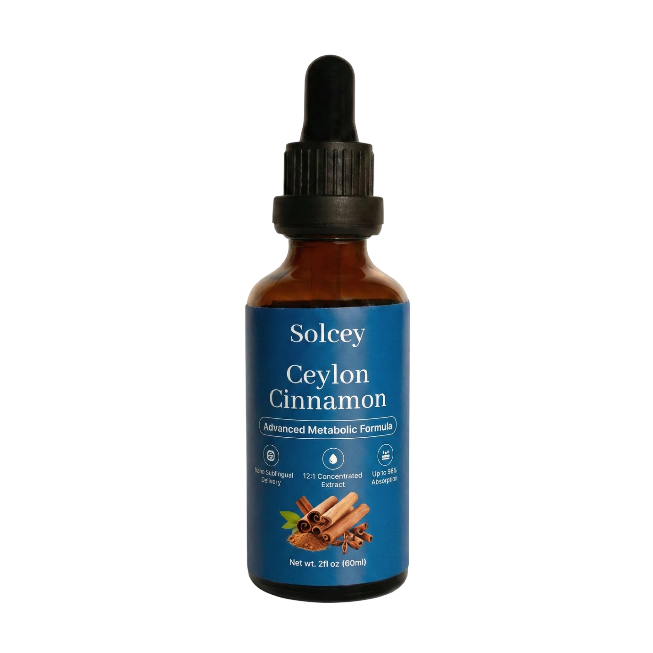 Solcey Ceylon Cinnamon Advanced Metabolic Formula