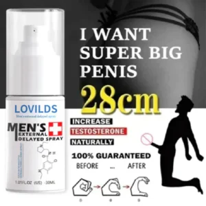 LOVILDS™Vitality Spray For Men Powerful Erections in Just 3 Minutes