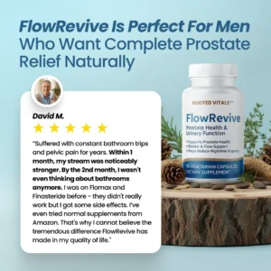 Rooted Vitals FlowRevive Prostate Health & Urinary Function