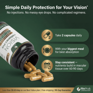 Bio Peak Vision Enhance Pro — Comprehensive Macular Support Between Your Eye Treatments
