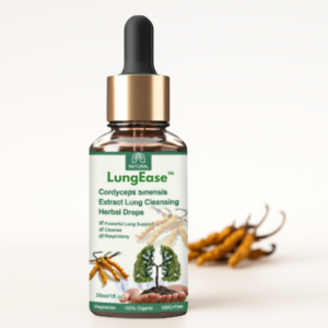 LungEase Cordyceps Sinensis Lung Cleansing Herbal Drops