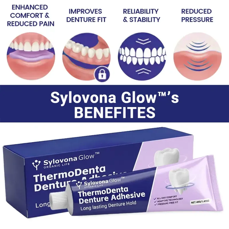 Sylovona Glow ThermoDenta Denture Adhesive