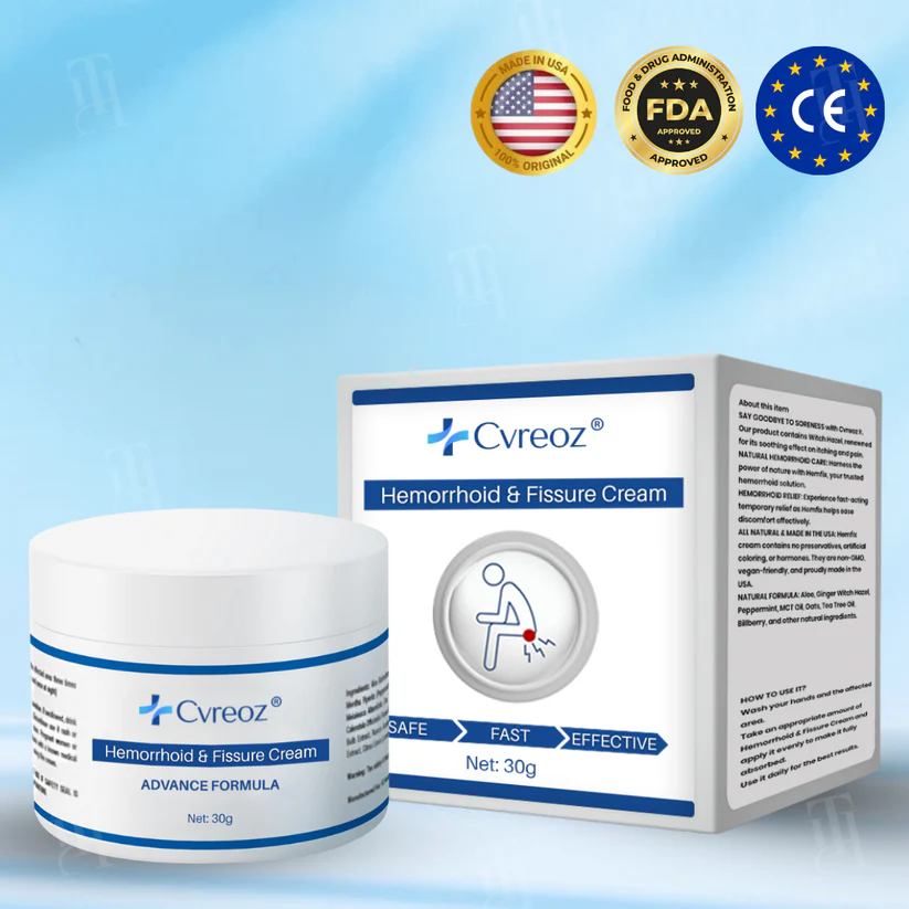Cvreoz Hemorrhoid & Fissure Cream Advance Formula