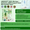Amzkeep NAD+ Moringa Berberine AMPK Support Patch