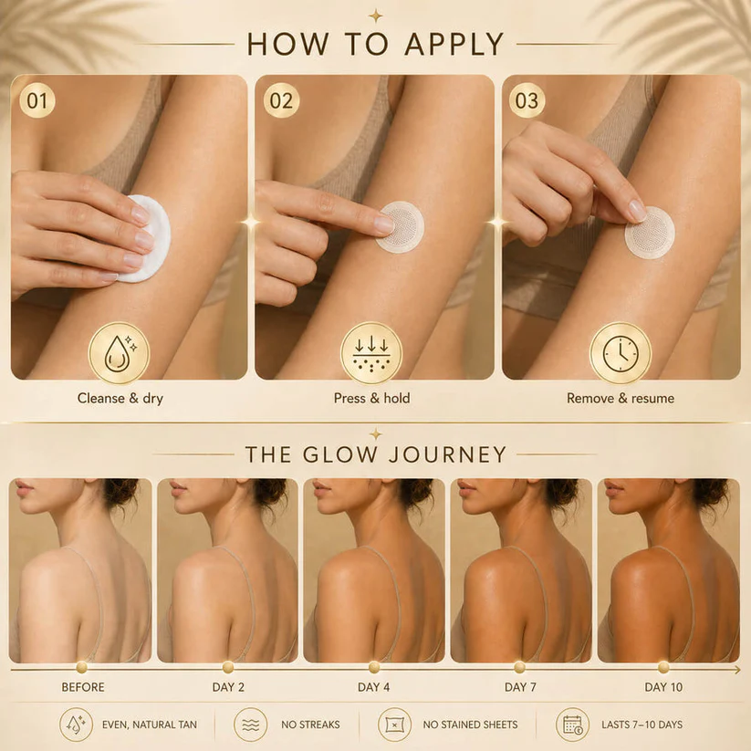 Lumiivo Tanning Microneedle Patches