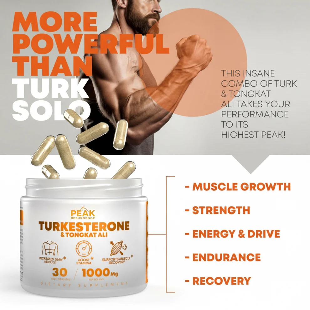Peak Resurgence Turkesterone & Tongkat Ali