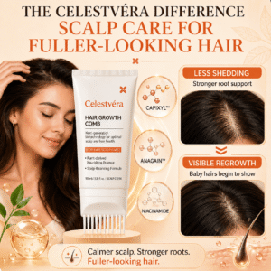 Celestvéra Hair Growth Comb Scalp Activator Essence