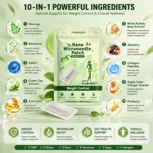 Dentafluxlabs® 10-in-1 Nano Microneedle Patch