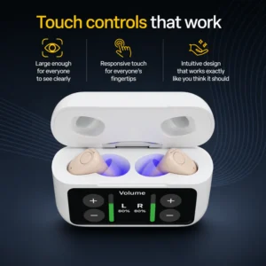 Pryxo Atom X Rechargeable OTC Hearing Aids