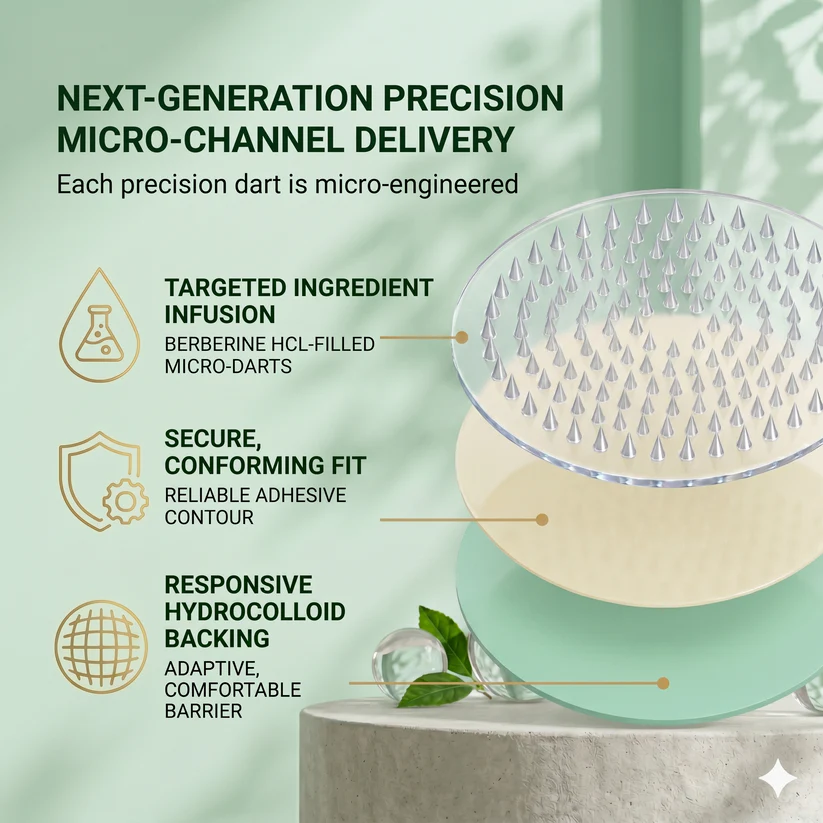 AerisSmile® Berberine 10-in-1 Nano Microneedle Slimming Patch