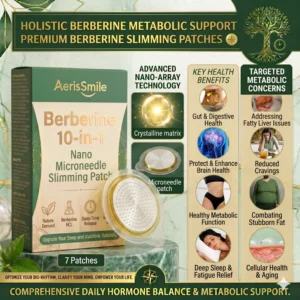 AerisSmile® Berberine 10-in-1 Nano Microneedle Slimming Patch
