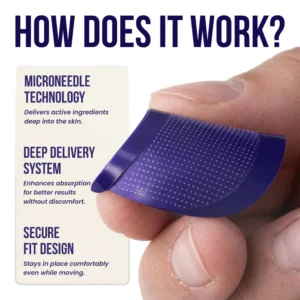 Oros Dissolving Microneedle Eye Patches for Men