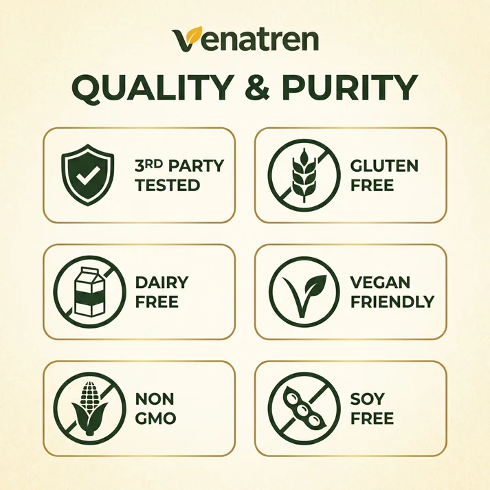 Venatren Bee Venom & Glucosamine 5-in-1 Joint Health Capsules