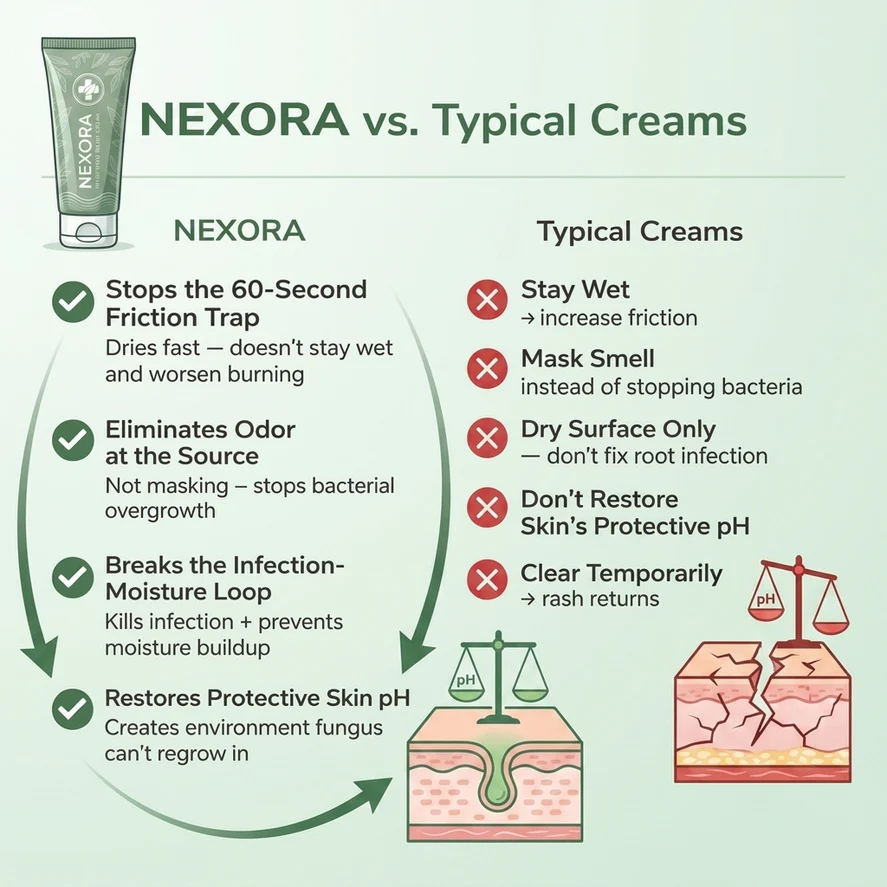 Nexora Intertrigo Relief Cream