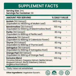 Sunaloryfo Mullein Leaf Extract