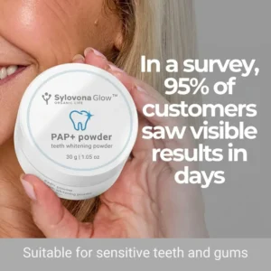 Sylovona Glow PAP+ Teeth Whitening Powder