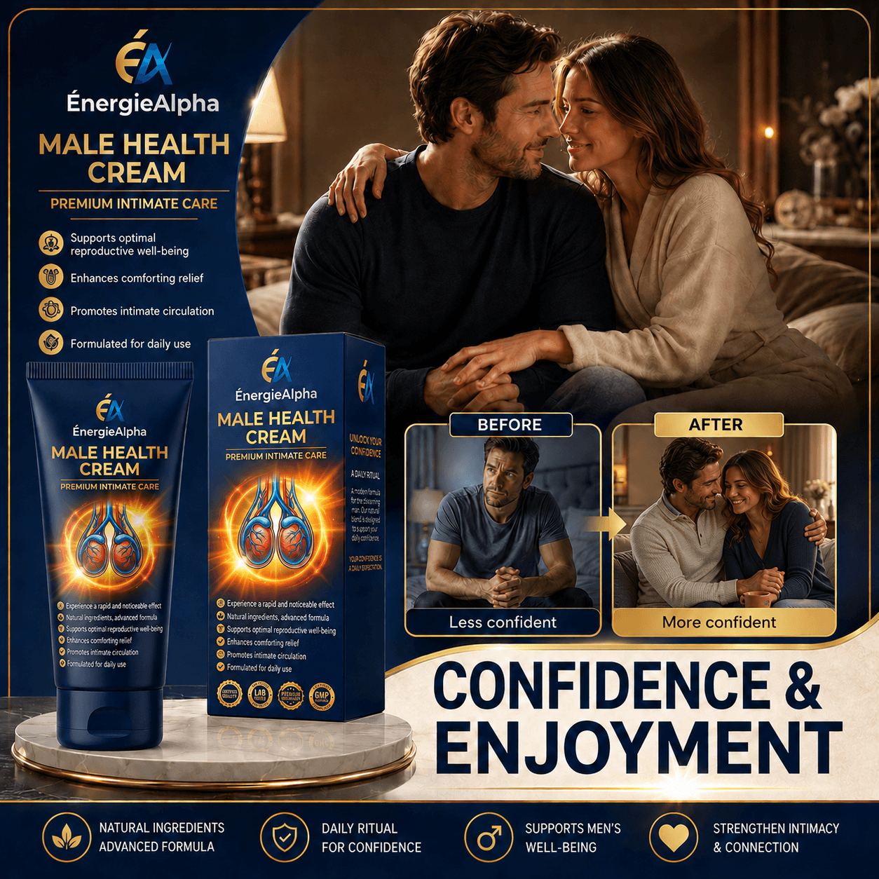 ÉnergieAlpha Male Health Cream