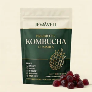 JevaWell Probiotic Kombucha Gummies